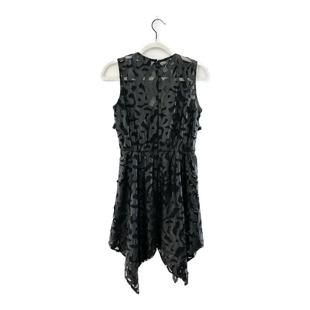 Anna Sui x Anthropologie Grotto Laser Cut Lace‎ Whimsigoth Mini Dress 2